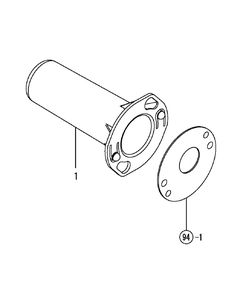Pto Shaft Cover Diagram and Parts List for SX3100 54ALB4S727-54ALB4SW727-54ALB4SX727-54ALB4SY727-54ALB4SZ727-54AMB4S727-54AMB4SW727-54AMB4SX727-54AMB4SY727-54AMB4SZ727 Cub Cadet Lawn Tractor